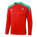 Abbigliamento sportivo a maniche lunghe + pantaloni del Portogallo 2024/25 - rosso