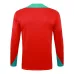 Abbigliamento sportivo a maniche lunghe + pantaloni del Portogallo 2024/25 - rosso