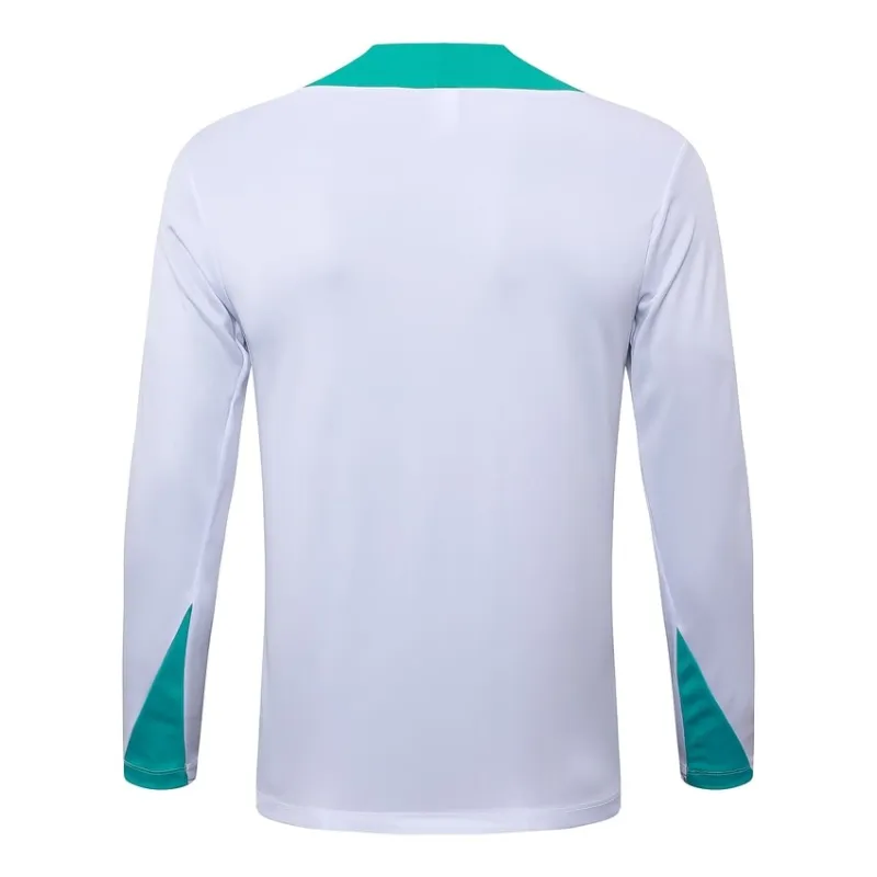 Portugal's 2024/25 long-sleeved sportswear + pants - white