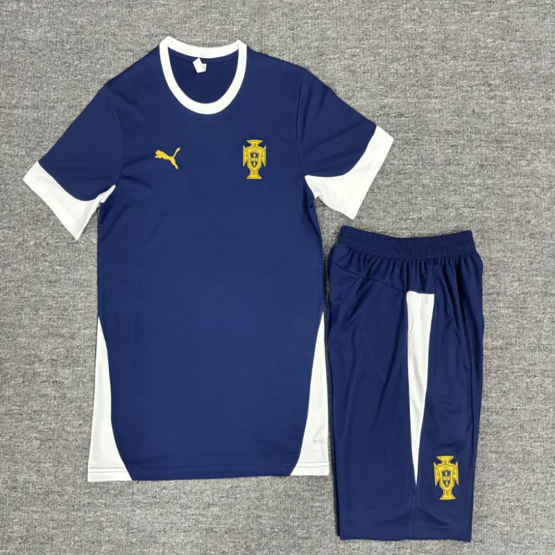 Portugal 2025/26 Kids Training Set blue
