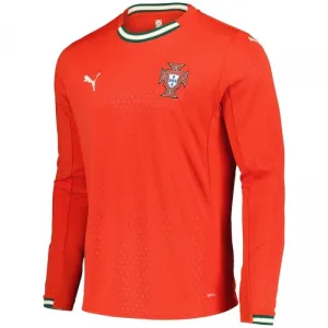 Camiseta de mangas largas local de Portugal 2025/26 - Rojo