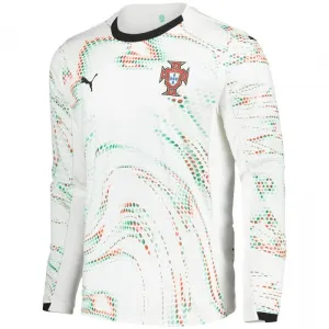 Camiseta de mangas largas visitante de Portugal 2025/26 - Blanco