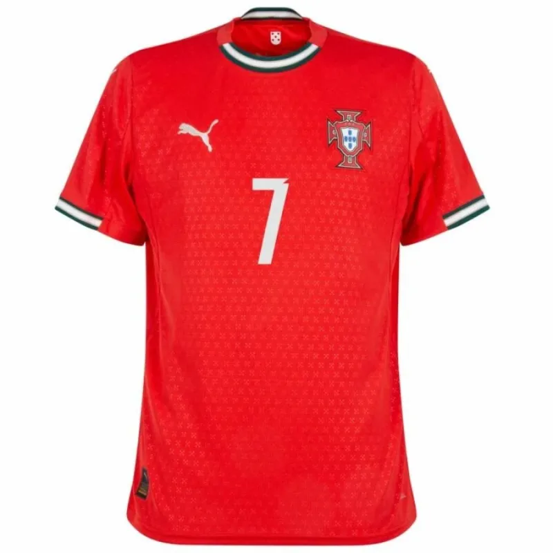 Portugal RONALDO Kids' Kit 2025/26 Home - Red