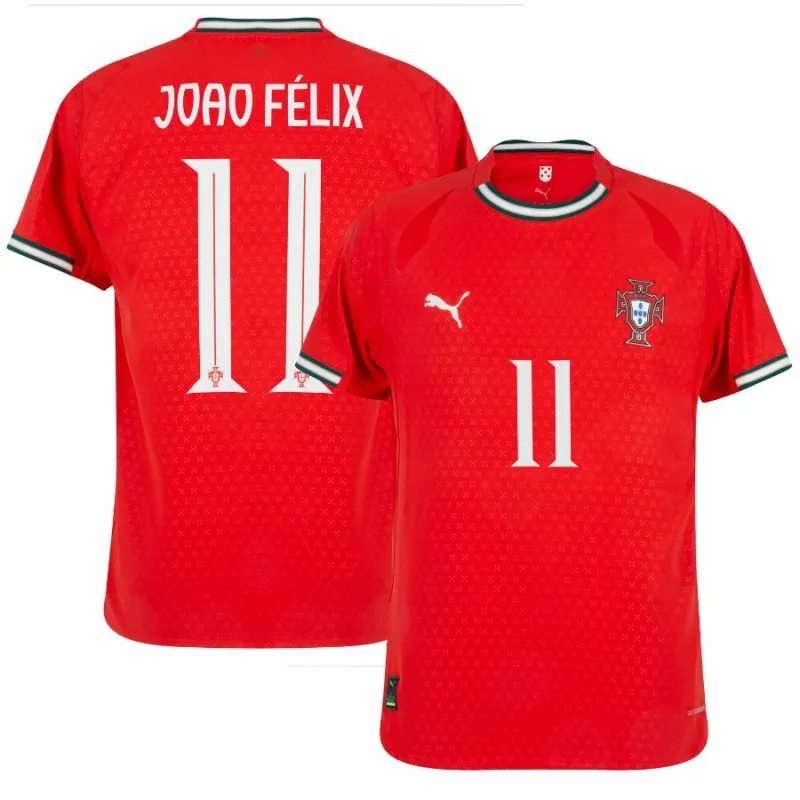 Portugal JOAO FÉLIX 2025/26 Home Jersey - Red