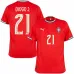 Portugal DIOGO J 2025/26 Camiseta Local - Roja