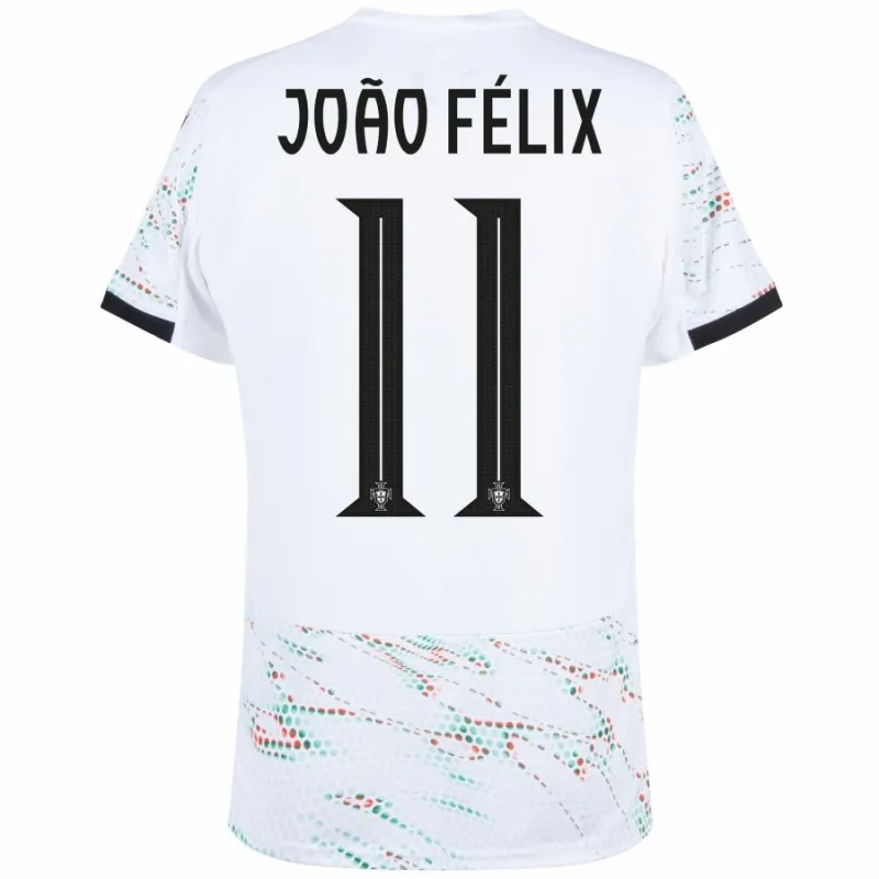 Portugal BERNARDO 2025/26 Maillot Extérieur - Blanc