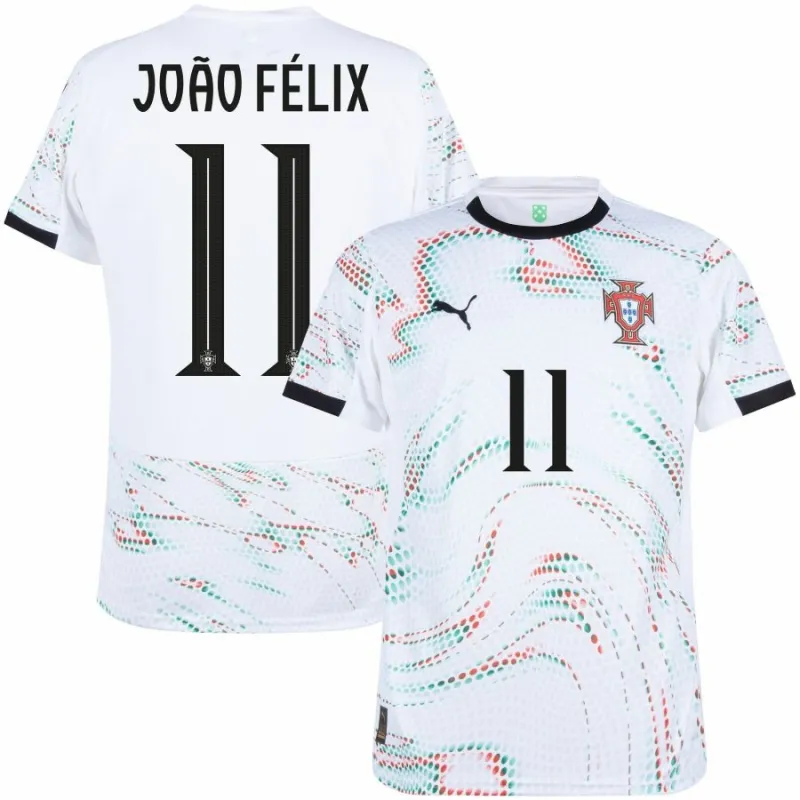 Portugal BERNARDO 2025/26 Maillot Extérieur - Blanc