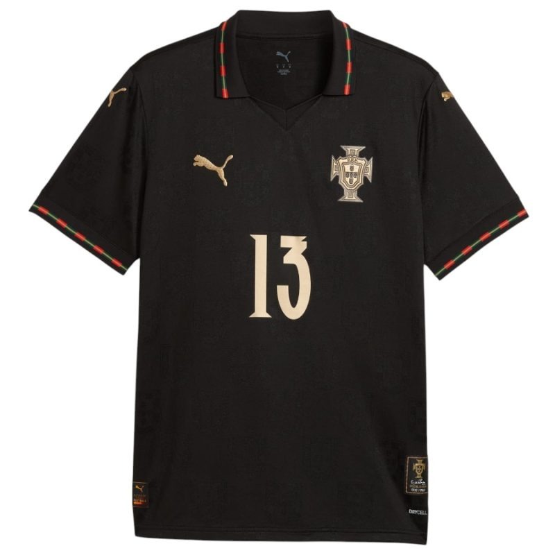 Portugal EUSÉBIO 2025/26 Sonderedition Trikot - Schwarz
