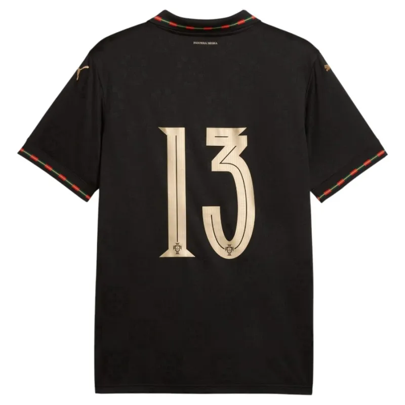 Portugal EUSÉBIO 2025/26 Sonderedition Trikot - Schwarz