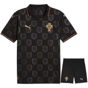 Portugal 2025/26 Conjunto infantil Edición Especial - Negro