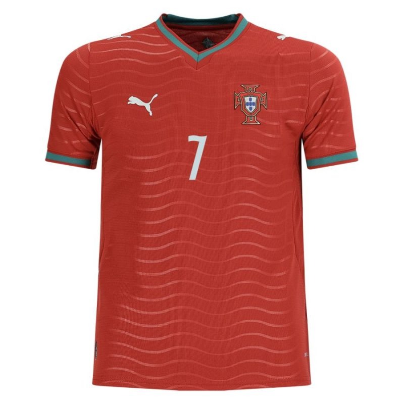 Portogallo RONALDO Maglia bambino 2026/27 Casa - Rosso