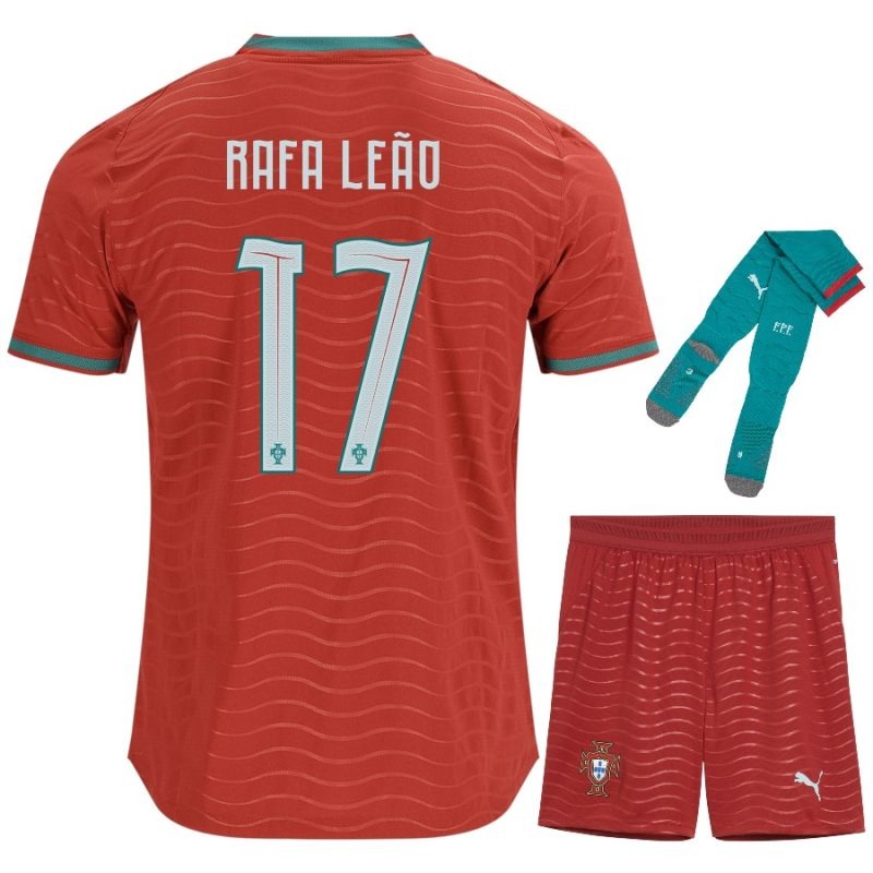 Portugal RAFA LEAO Kit infantil 2026/27 Local - Rojo