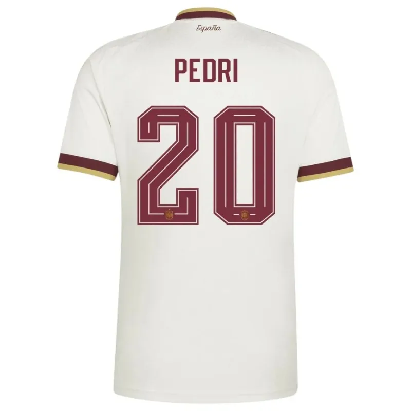 Espagne PEDRI 2026/27 maillot extérieur blanc