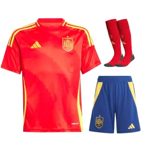 España 2024/25 Local Niño Kit de Aficionado - Rojo