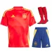 Spain 2024/25 Home Kids Fan Kit - Red