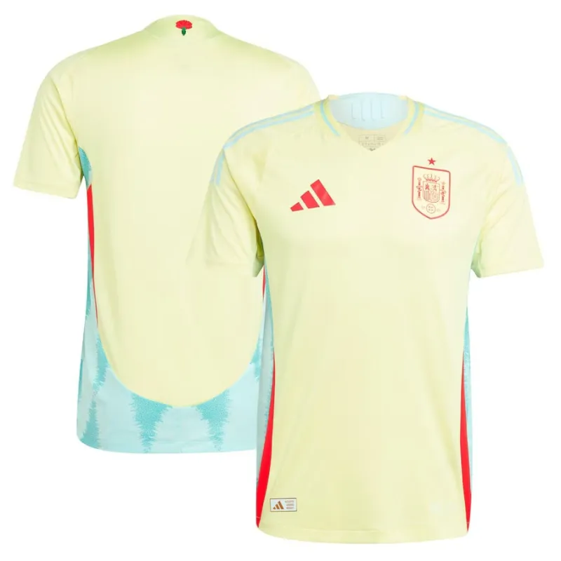 Spain 2024/25 Away Jersey - Player Edition - Yellow
