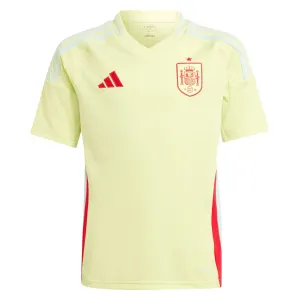 Camisa de fuera de campo para niños de España 2024/25 - Amarilla