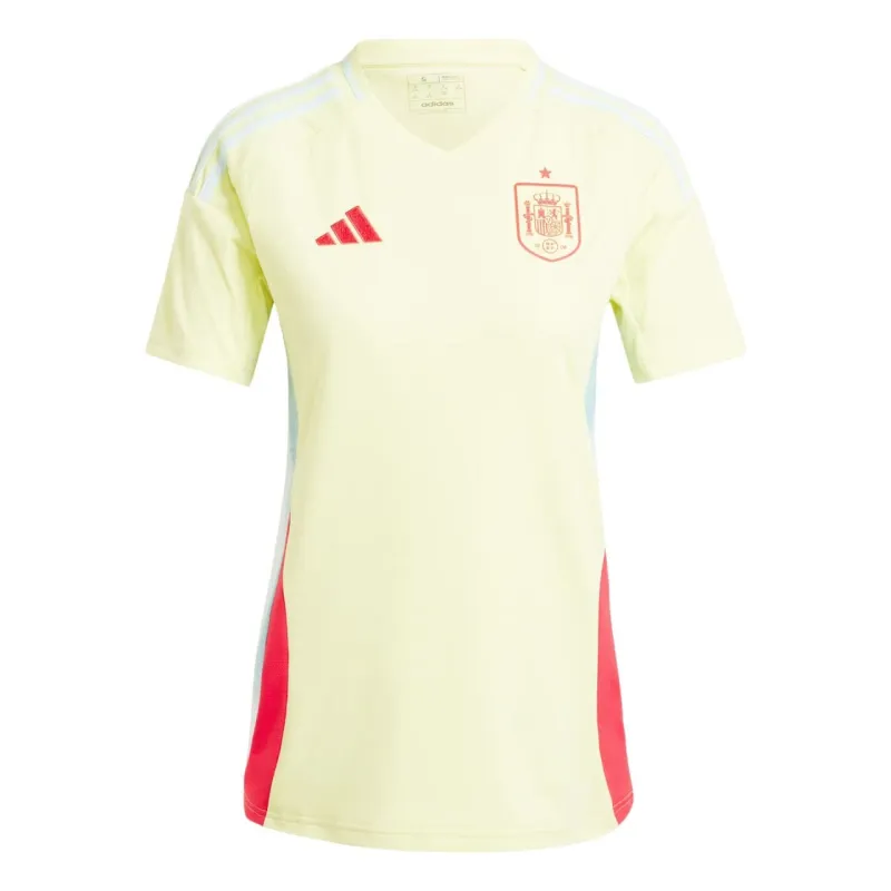 Maillot d'extérieur féminin de l'Espagne 2024/25 - Jaune
