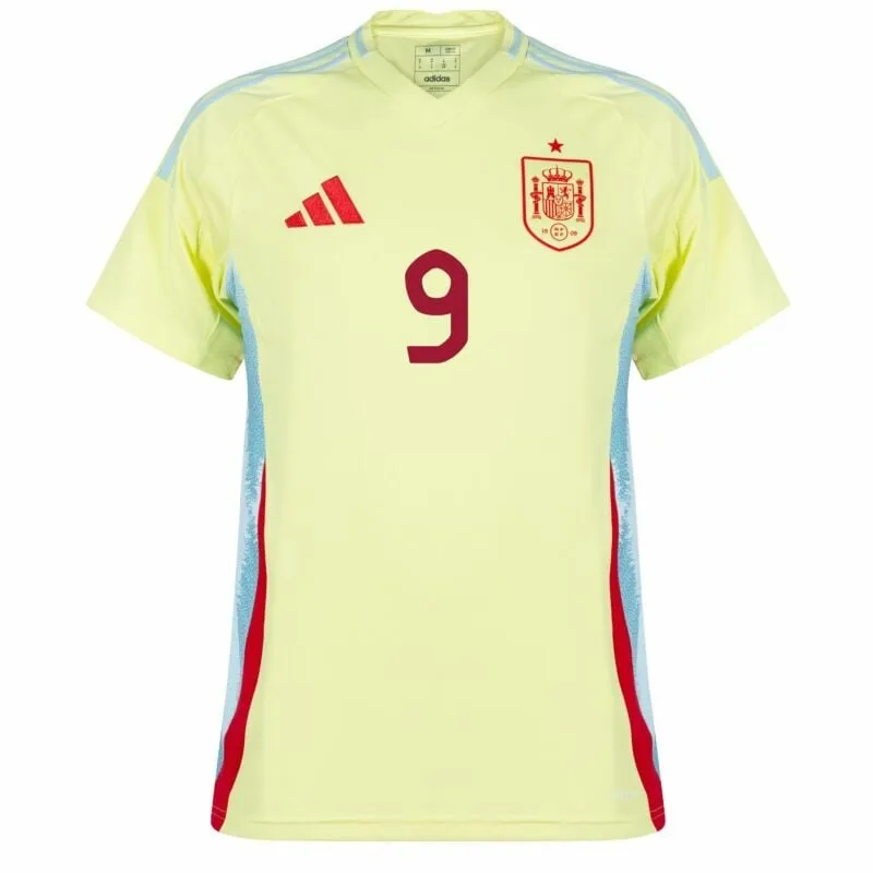 Ensemble de maillot d'extérieur pour enfants de l'Espagne de Gavi 2024/25 - Jaune