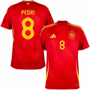 Camisa principal de España de Pedri 2024/25 - Roja