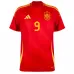 Gavi's Spain 2024/25 Home Jersey - Red