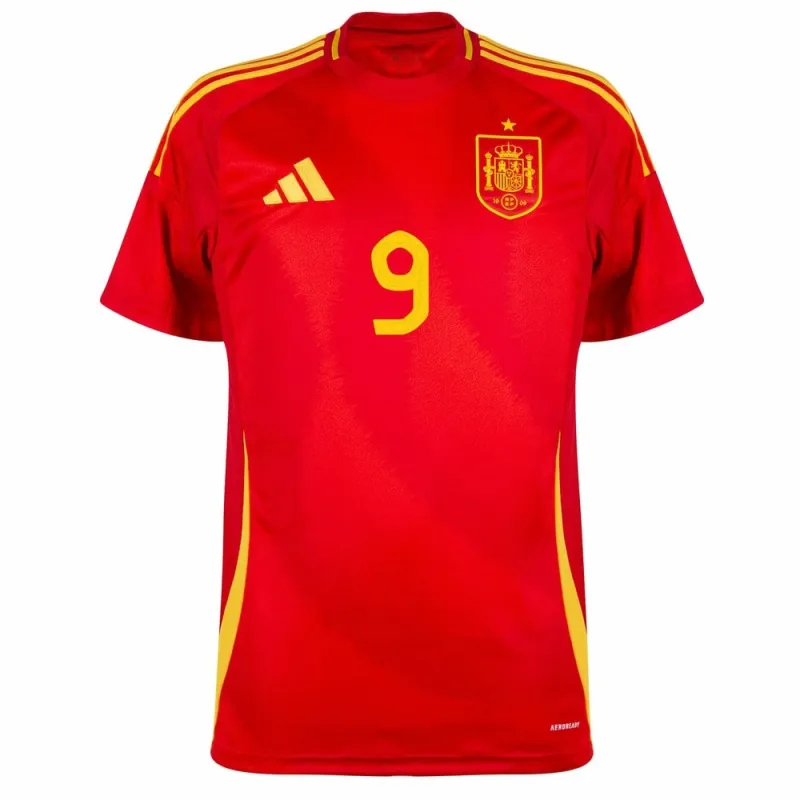 Gavi's Spain 2024/25 Home Jersey - Red