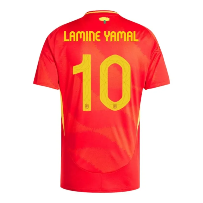 Yamal's Spain 2024/25 Home Jersey - Red