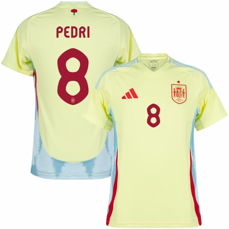 Maglia d'esterno della Spagna di Pedri 2024/25 - Gialla
