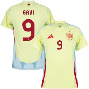 Camisa de fuera de España de Gavi 2024/25 - Amarilla