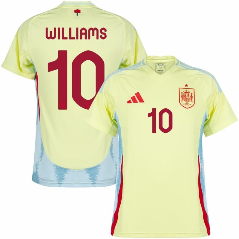 Williams' Spain 2024/25 Away Jersey - Yellow