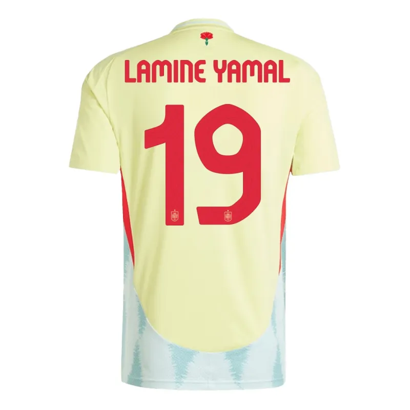 Yamal's Spain 2024/25 Away Jersey - Yellow