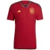 Camisa principal de España para la Copa del Mundo 2022 - Versión de jugador - Roja