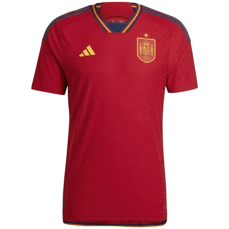 Camisa principal de España para la Copa del Mundo 2022 - Versión de jugador - Roja