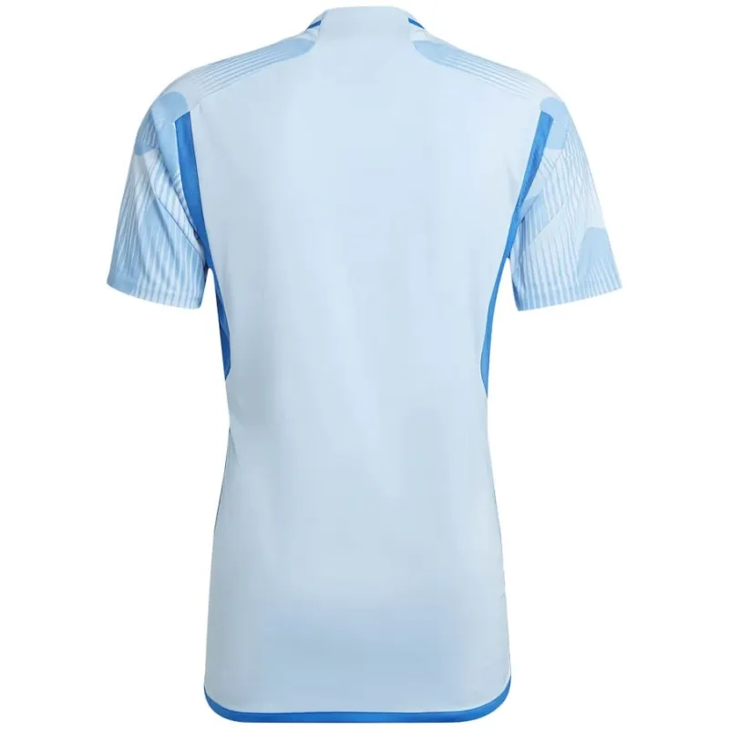 Ensemble de maillots pour enfants d'extérieur de l'Espagne pour la Coupe du monde 2022 - Bleu
