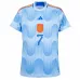 Morata. Spain's 2022 FIFA World Cup Away Jersey - Blue