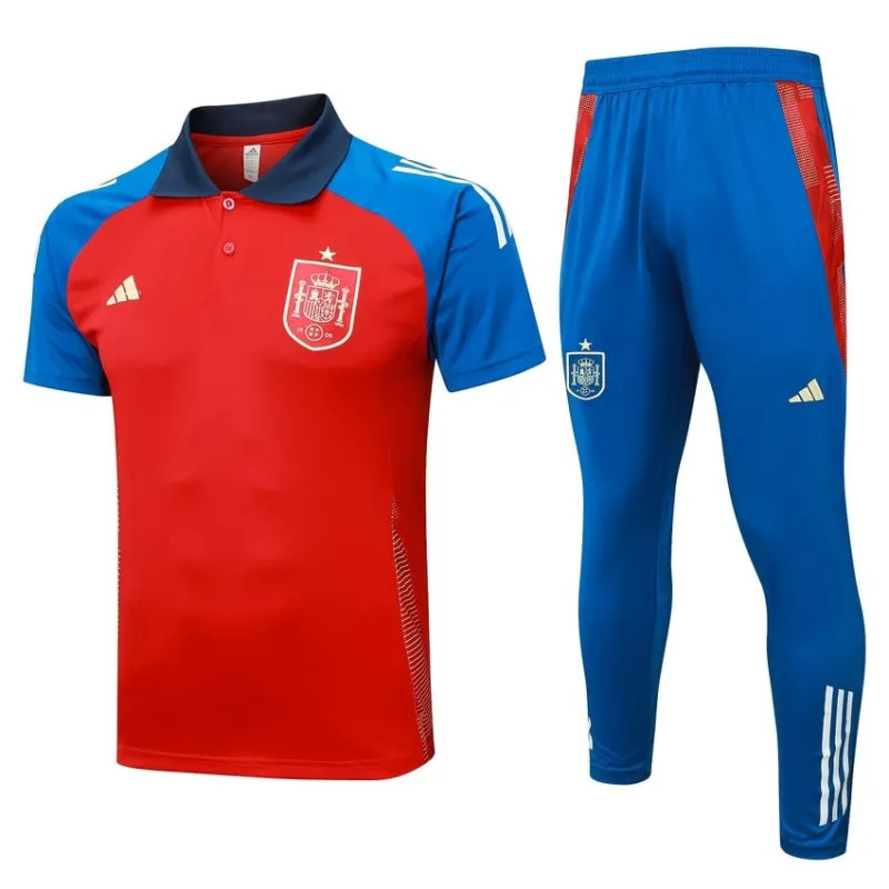 Spanish 2024/25 POLO sportswear + pants - red