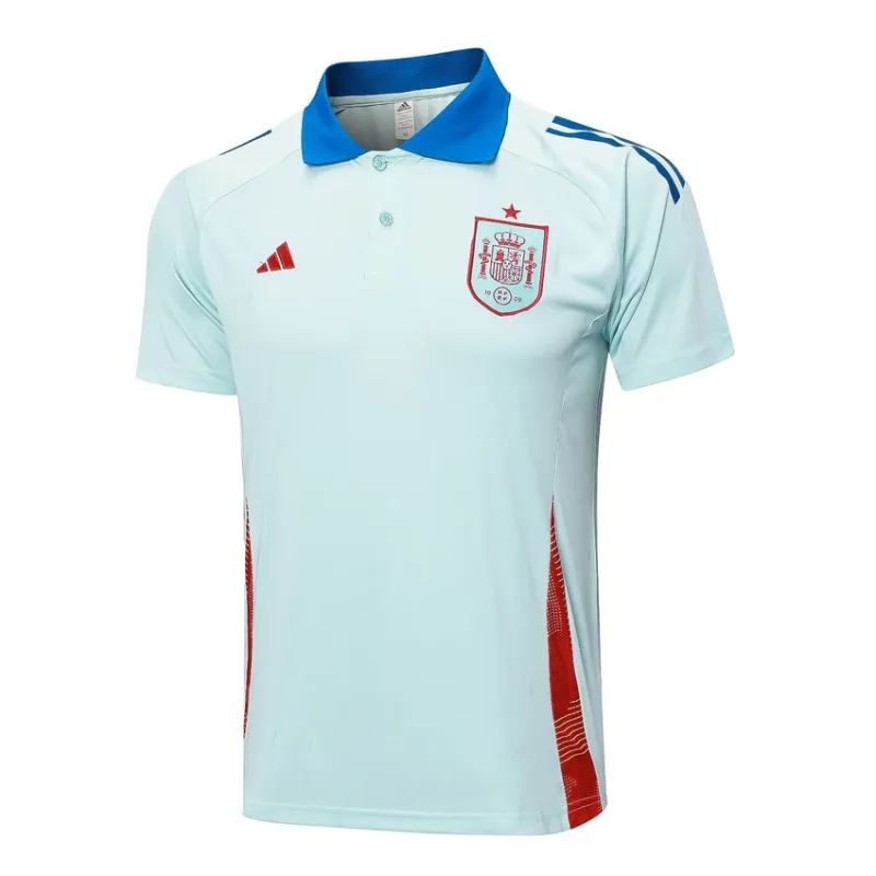 Spanische 2024/25 POLO Sportbekleidung + Hosen - weiß