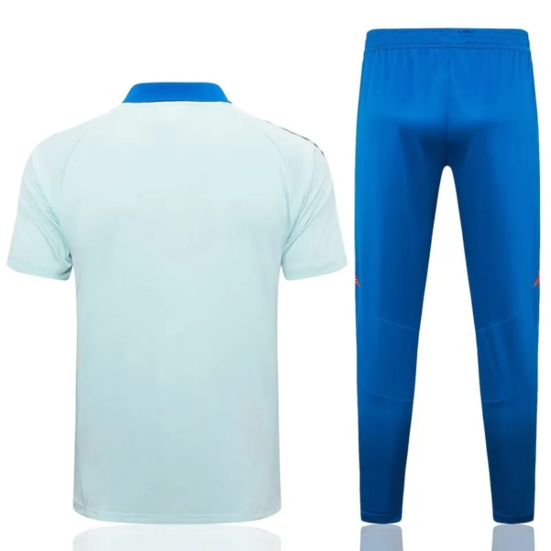 Spanische 2024/25 POLO Sportbekleidung + Hosen - weiß