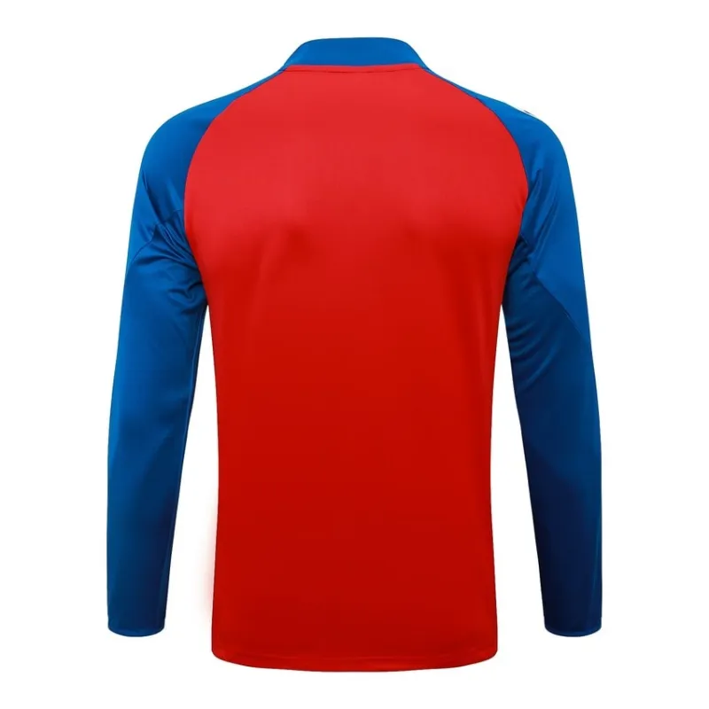 Spanische Langarm-Sportkleidung + Hosen 2024/25 - rot