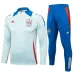 Spanische Langarm-Sportkleidung + Hosen 2024/25 - weiß