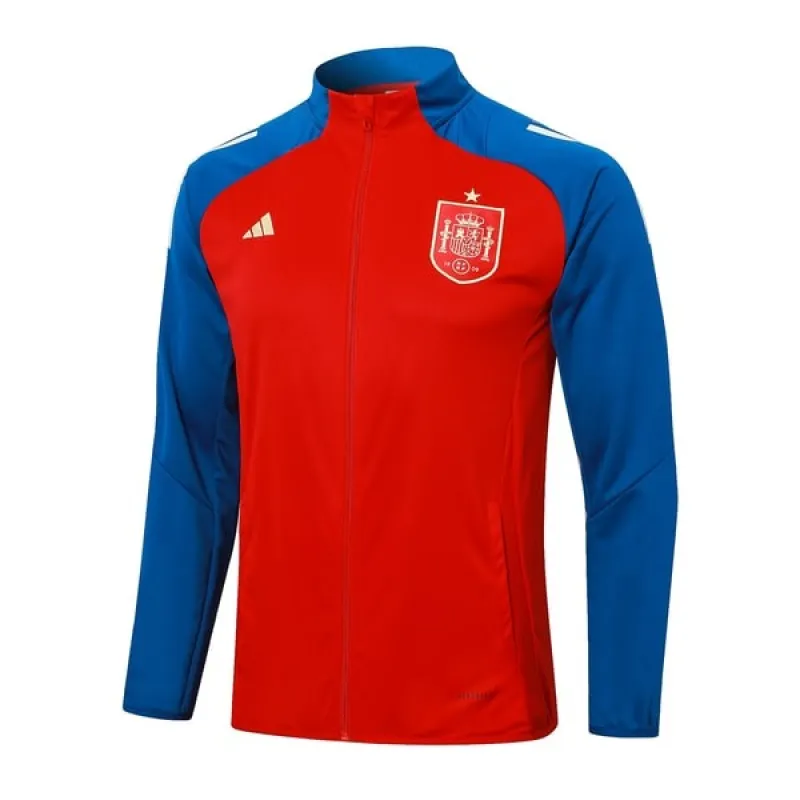 Giacca sportiva + pantaloni della Spagna 2024/25 - rosso