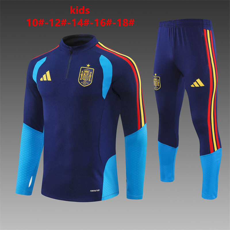 Spain 2026/27 Kids Sports Set blue