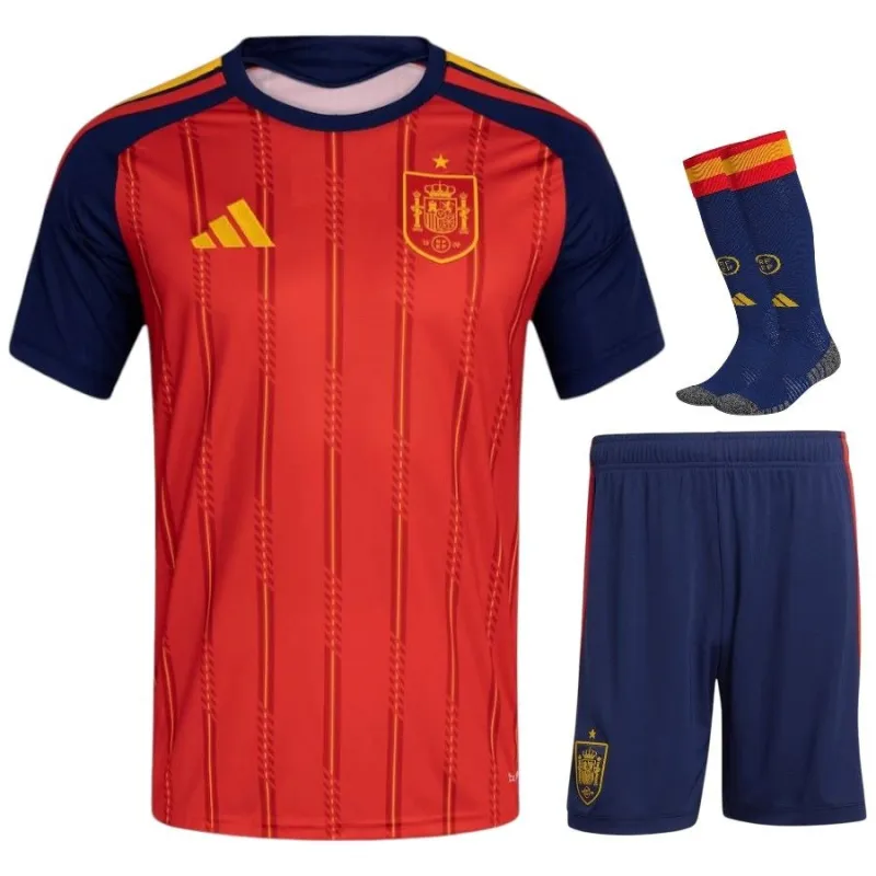Spain 2026/27 Home Kids Kit - Red