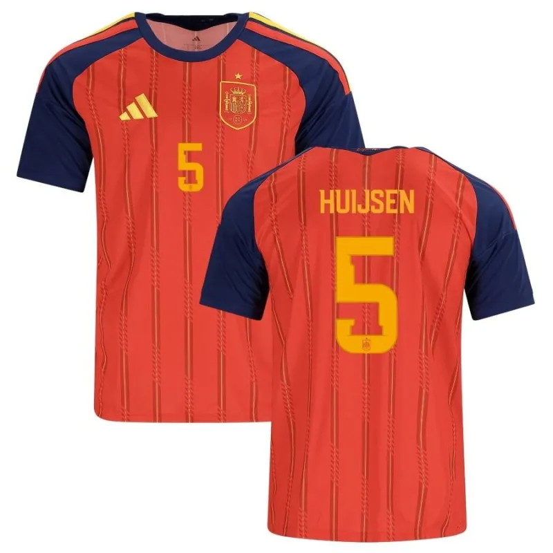 Spain HUIJSEN 2026/27 Home Jersey - Red