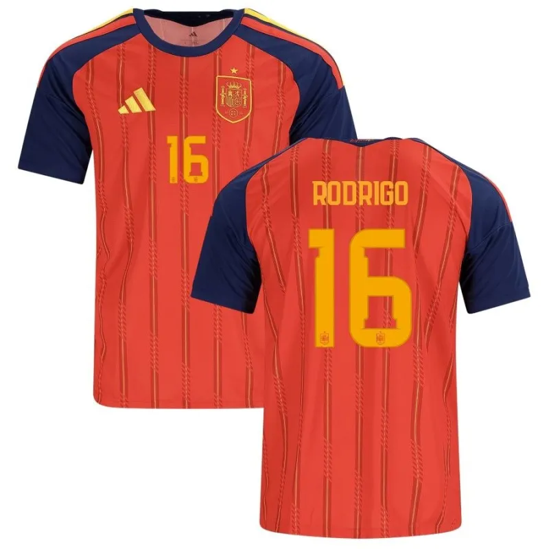 Spain RODRIGO 2026/27 Home Jersey - Red