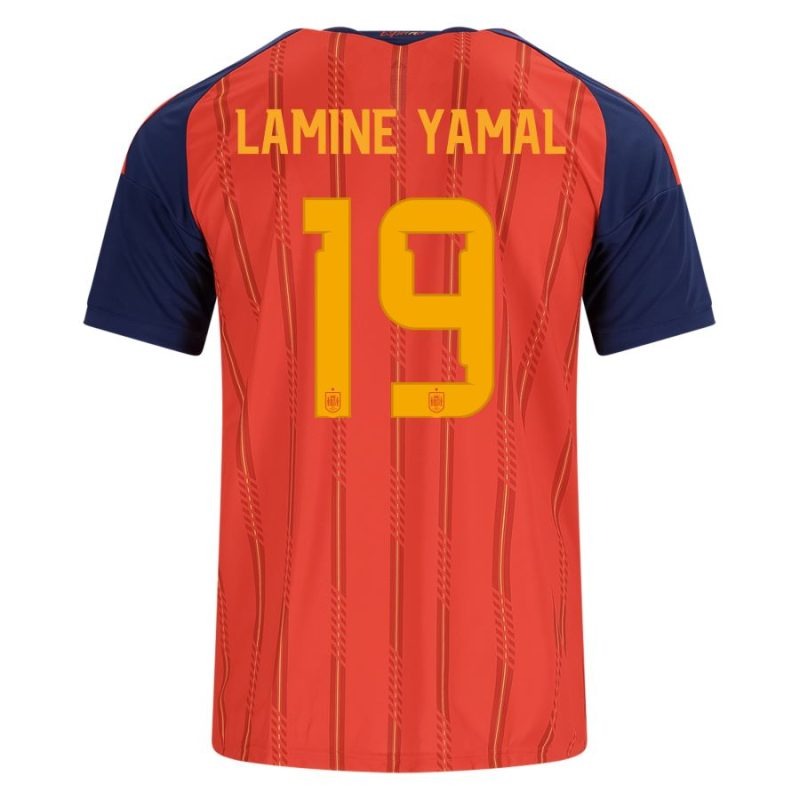 Maglia casalinga Spagna LAMINE YAMAL 2026/27 - Rossa