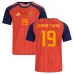 Maglia casalinga Spagna LAMINE YAMAL 2026/27 - Rossa
