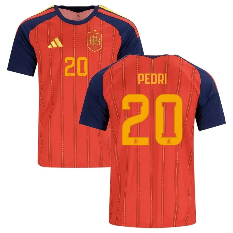 Maglia casalinga Spagna PEDRI 2026/27 - Rossa