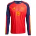 Maillot domicile manches longues Espagne LAMINE YAMAL 2026/27 - Rouge