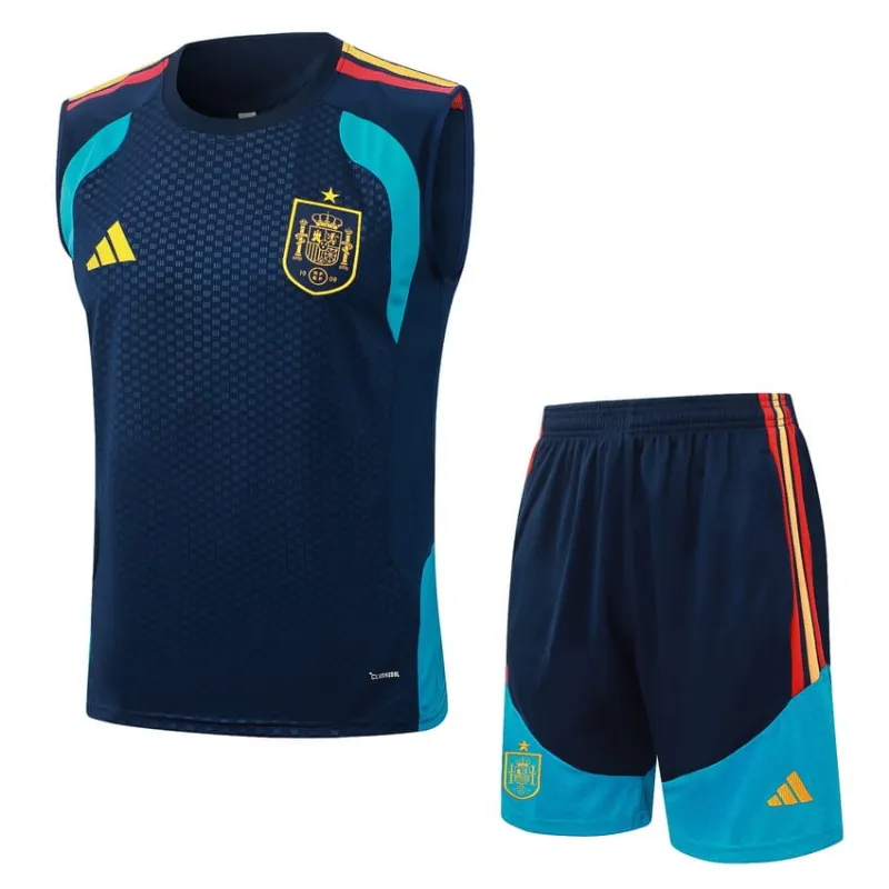 Spanien 2026/27 Weste Set Dunkelblau